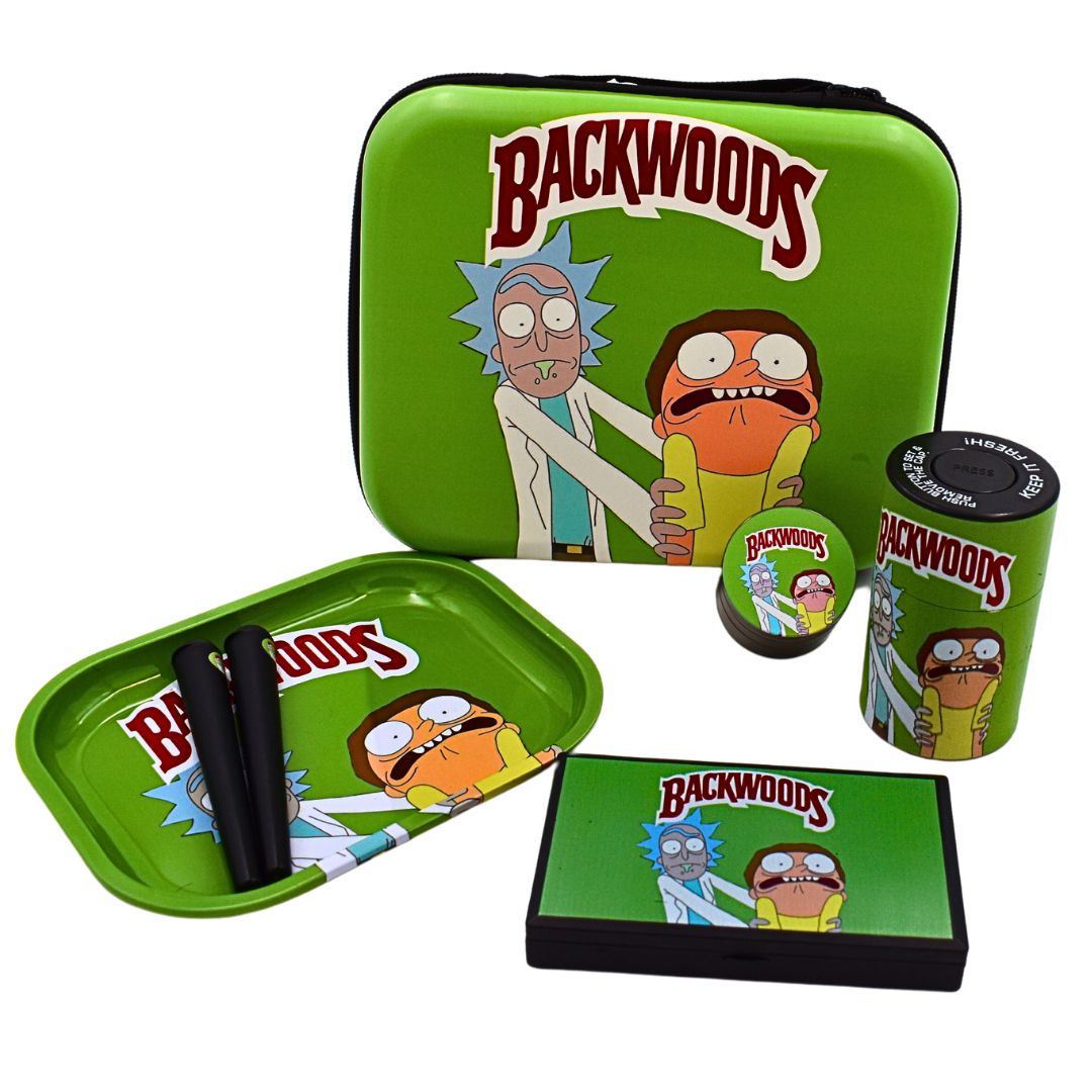 Backwoods R&M Smoking Kit - Gift Bag - Bittchaser
