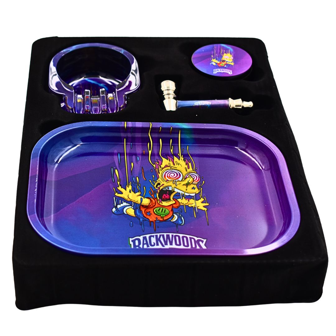 Backwoods Simpsons Smoking Kit - Gift Set - Bittchaser