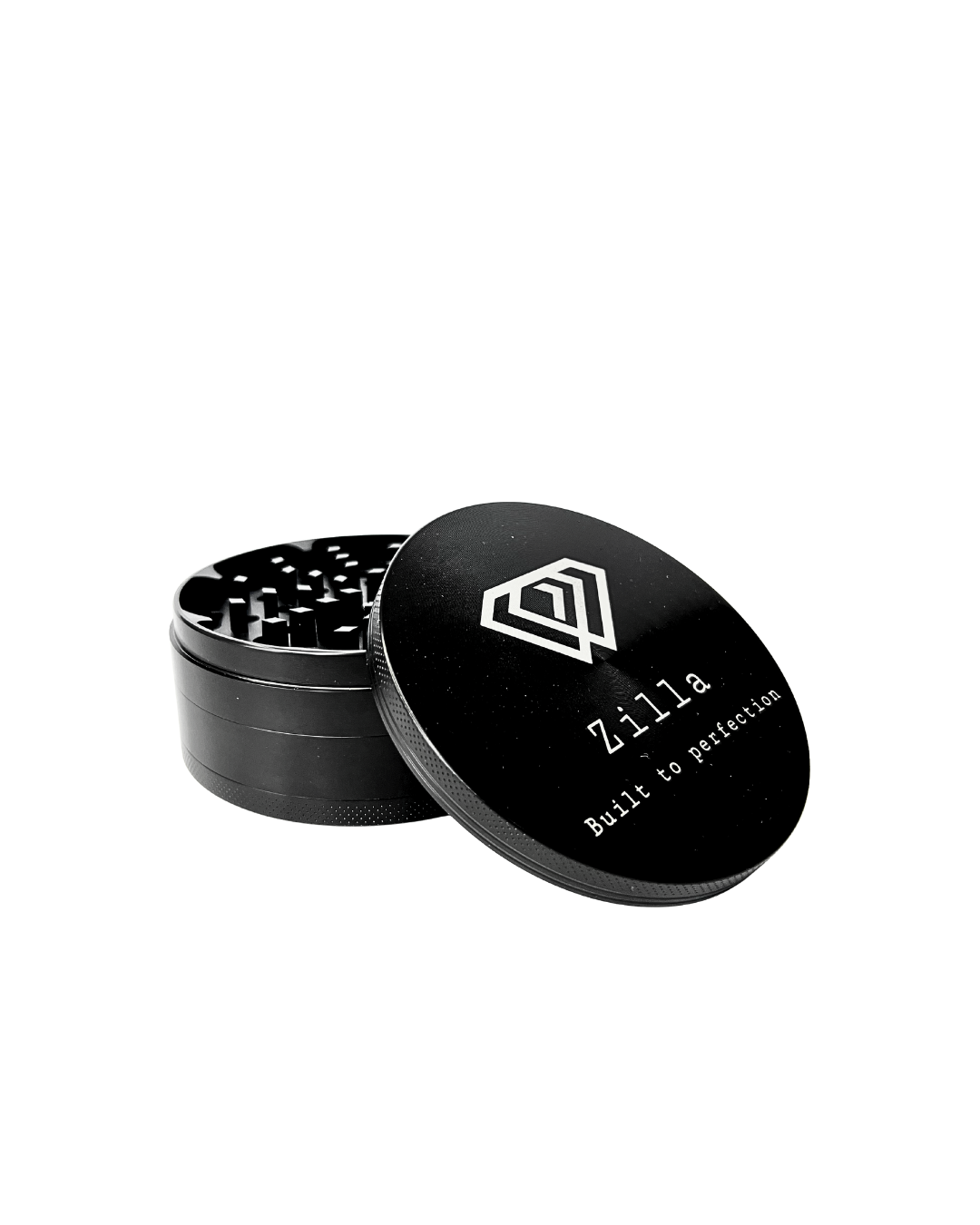 Zilla 100mm (Extra Large) Aluminium Metallic Alloy Herb Grinders