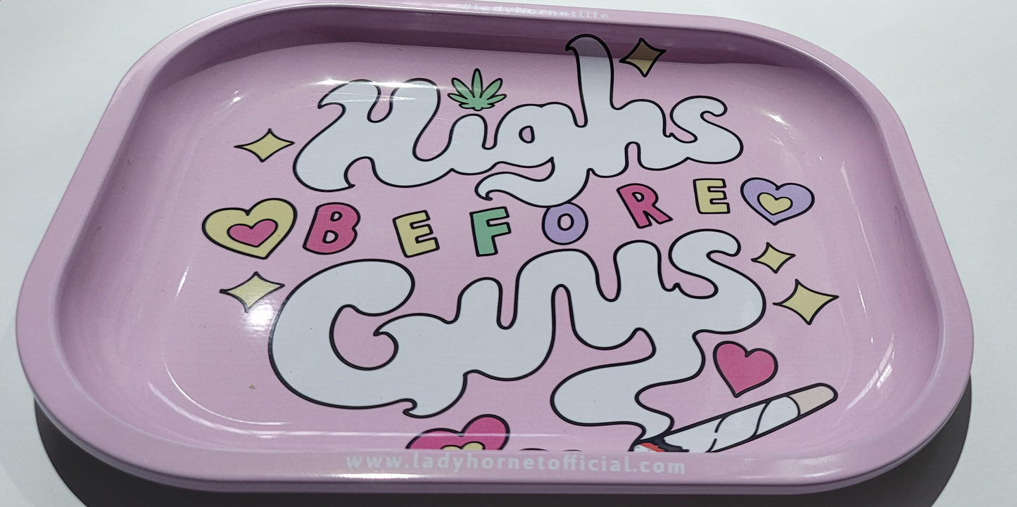 Baked Bunny Mini Metalic Rolling Tray