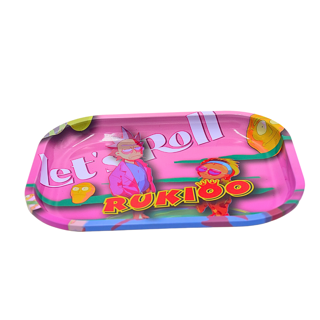 Let's Roll Rukioo R&M Smoking Kit Gift Bag - Bittchaser
