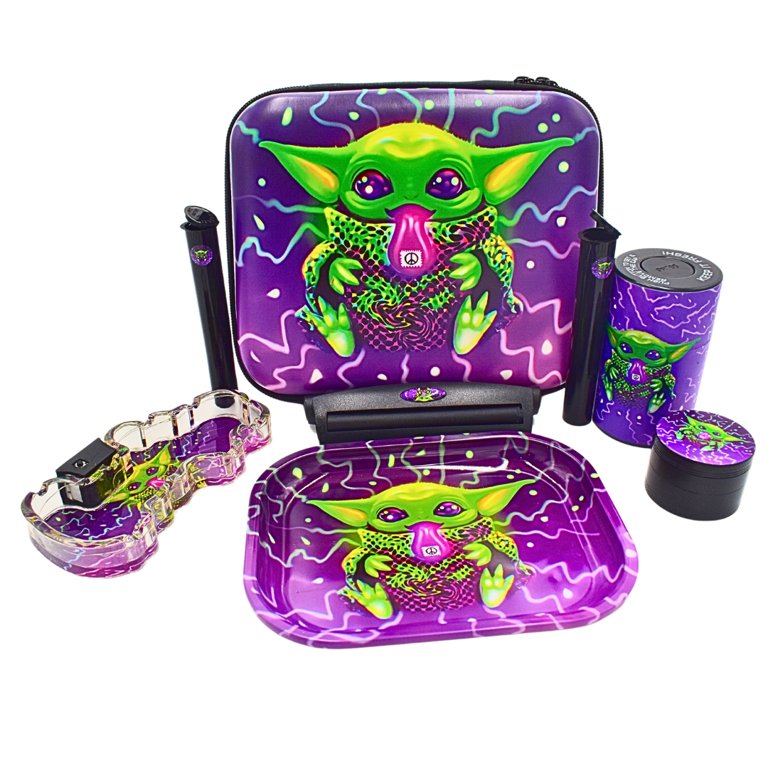 Baby Yoda Smoking Kit Gift Bag - Bittchaser