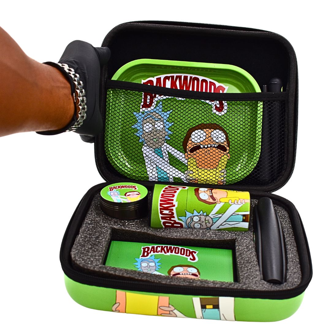 Backwoods R&M Smoking Kit - Gift Bag - Bittchaser
