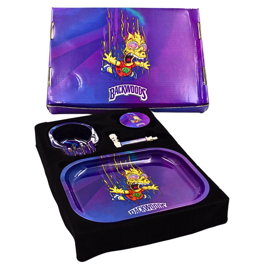 Backwoods Simpsons Smoking Kit - Gift Set - Bittchaser