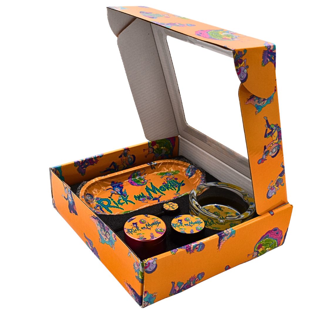 R&M Smoking Kit-Orange Gift Set - Bittchaser