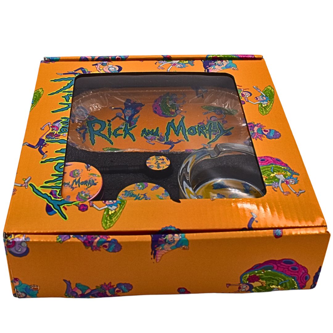 R&M Smoking Kit-Orange Gift Set - Bittchaser