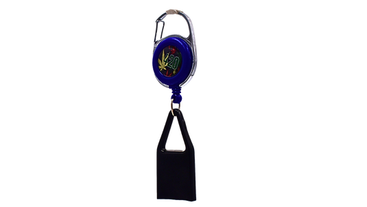 Lighter Holder (Leash)- Blue 420 - Bittchaser