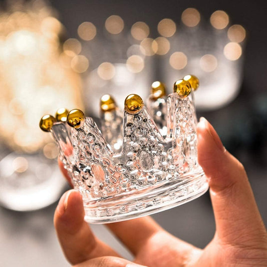 Crown Premium Glass Ashtray - Bittchaser Smoke Shop