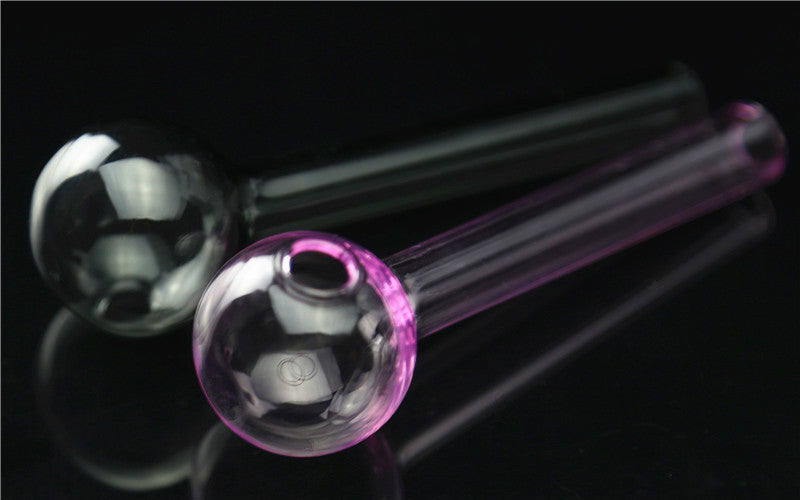 Pyrex glass oil burner pipe - Bittchaser Smoke Shop