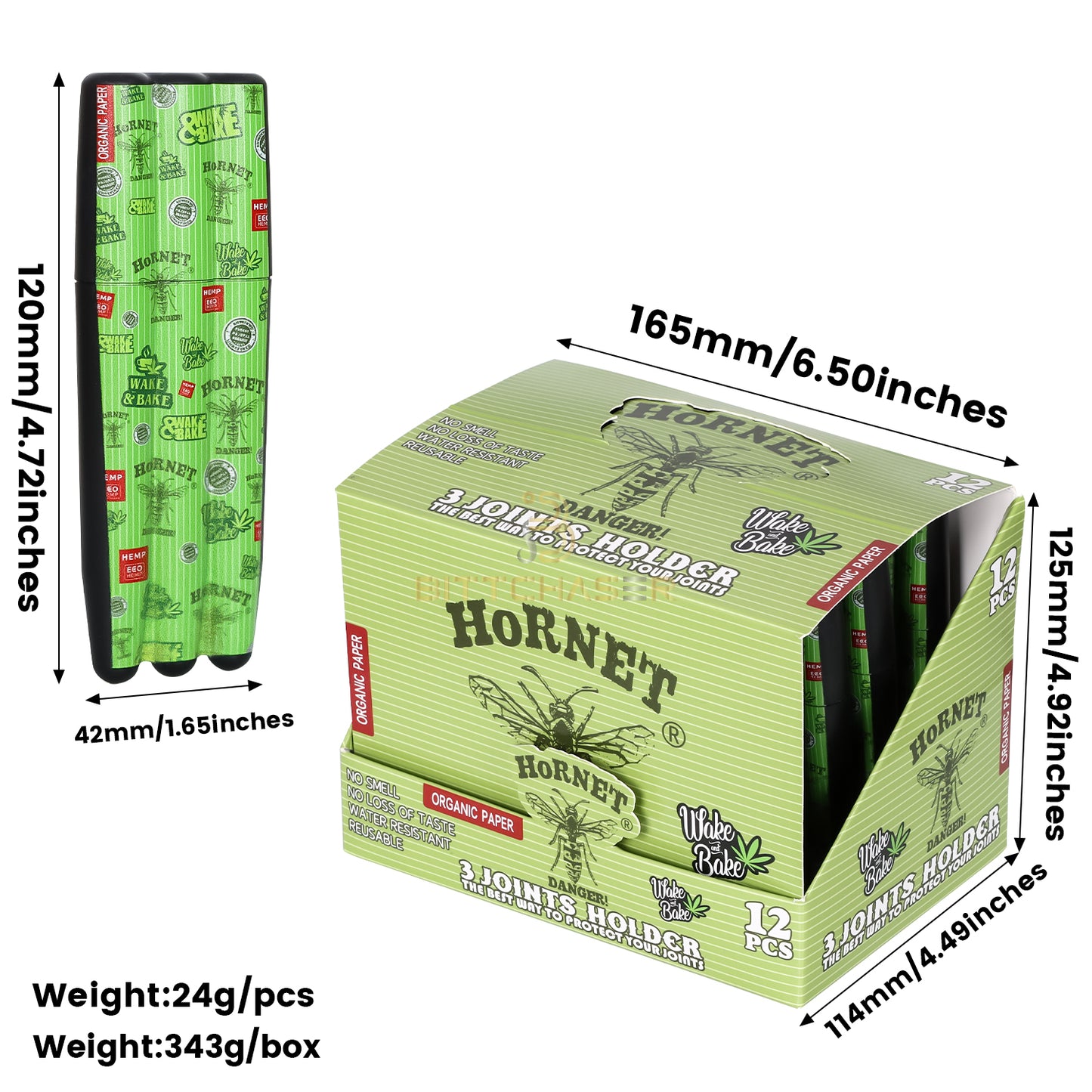 Tatu (3) Pamoja/Blunt Holder Tube