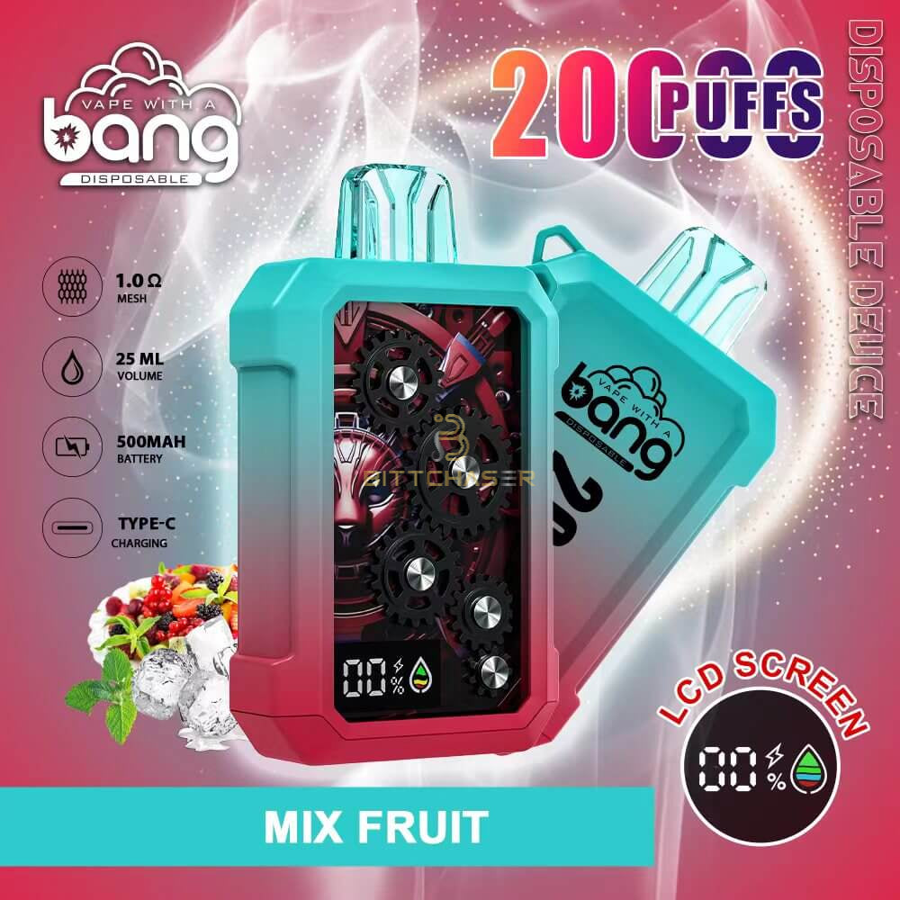 Bang Metal Gears 20000: 20K Puffs Disposable Vape