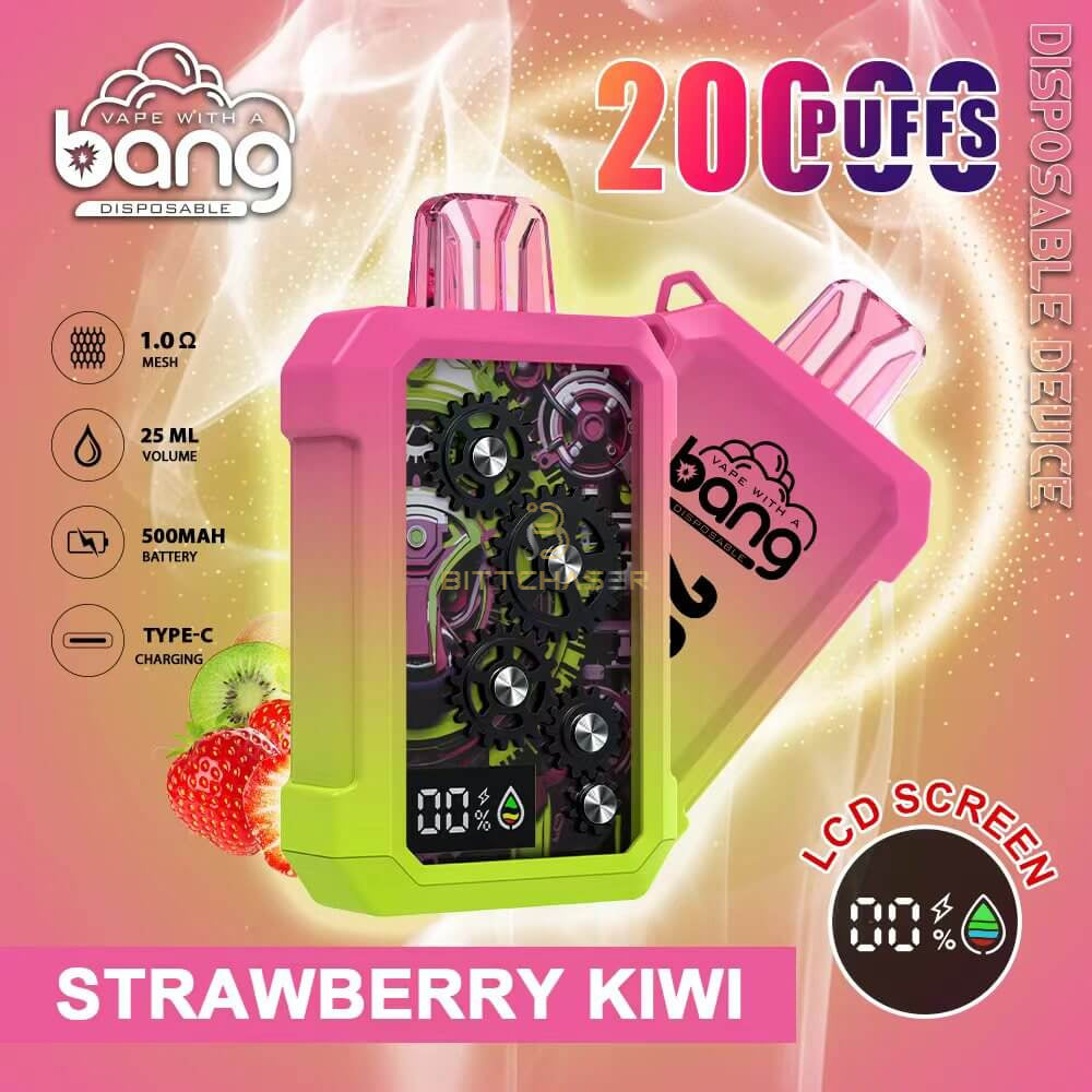Bang Metal Gears 20000: 20K Puffs Disposable Vape