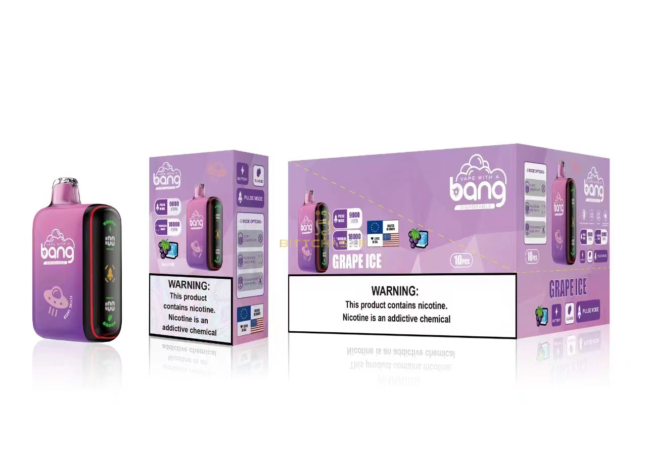 Bang Pulse 18000: 18K Puffs Disposable Vape Pod