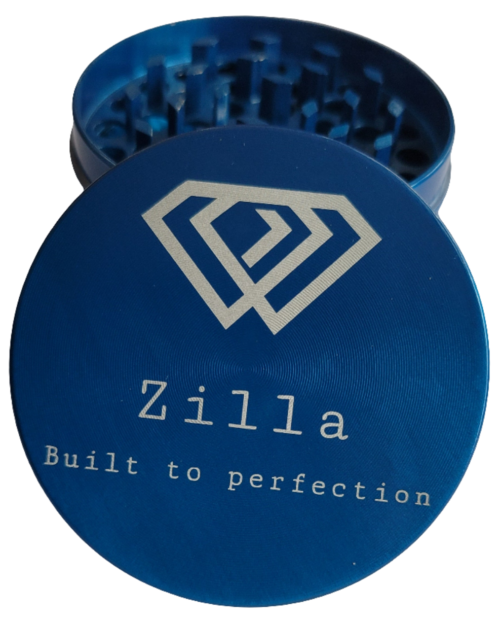 Zilla 60mm (Kati) Zinki Metali Aloi Herb Grinders