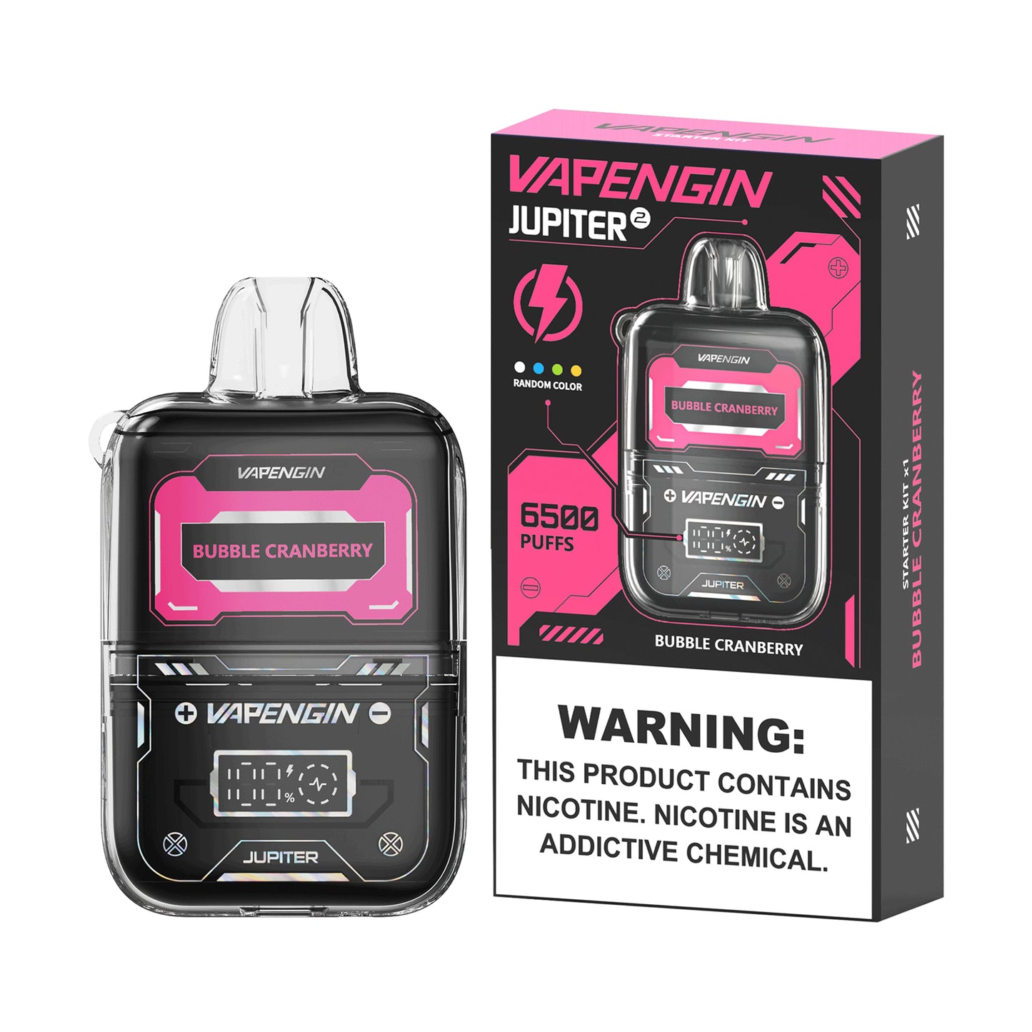 Vapengin Jupiter 2 6500 Puffs 50mg Disposable Vapes - Bittchaser Smoke Shop