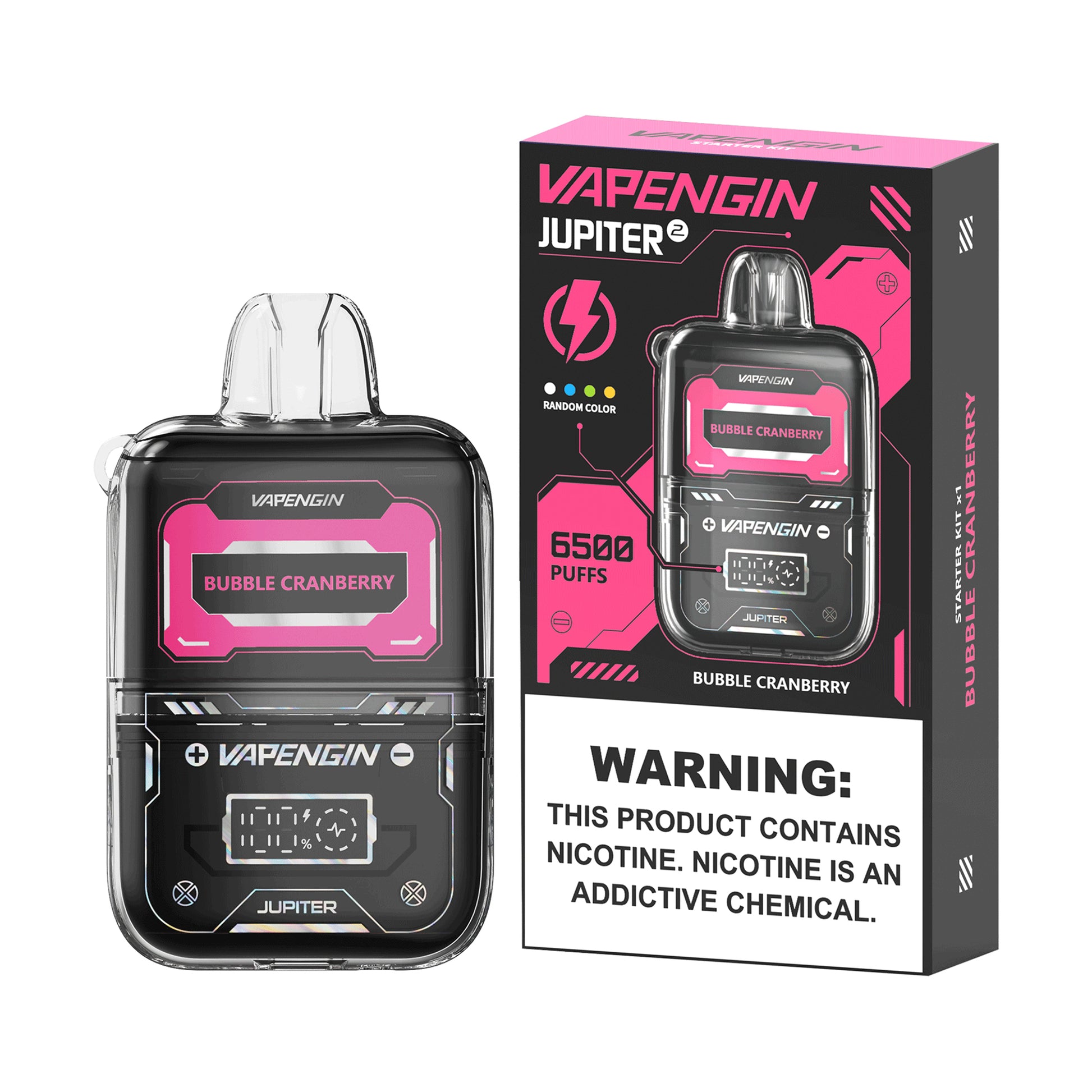Vapengin Jupiter 2 6500 Puffs 50mg Disposable Vapes - Bittchaser Smoke Shop