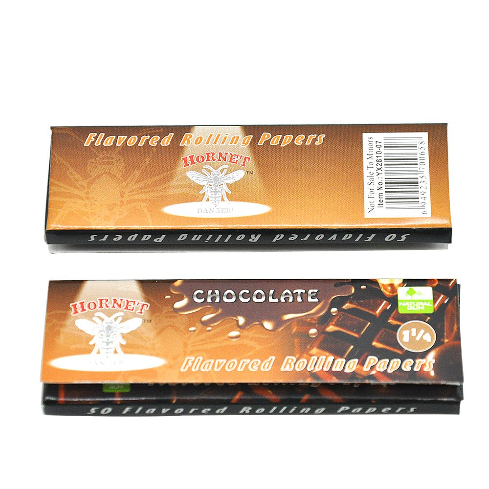 Hornet Chocolate Flavored Rolling Karatasi