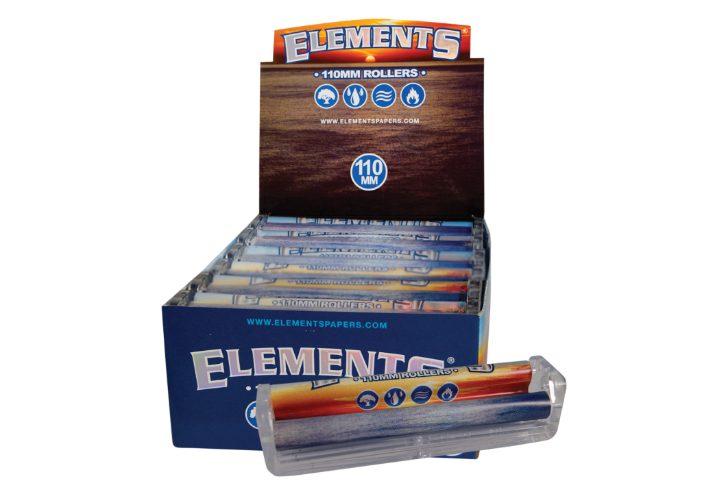 Elements Classic Kingsize Rolling Machine-110mm (For Kingsize) - Bittchaser