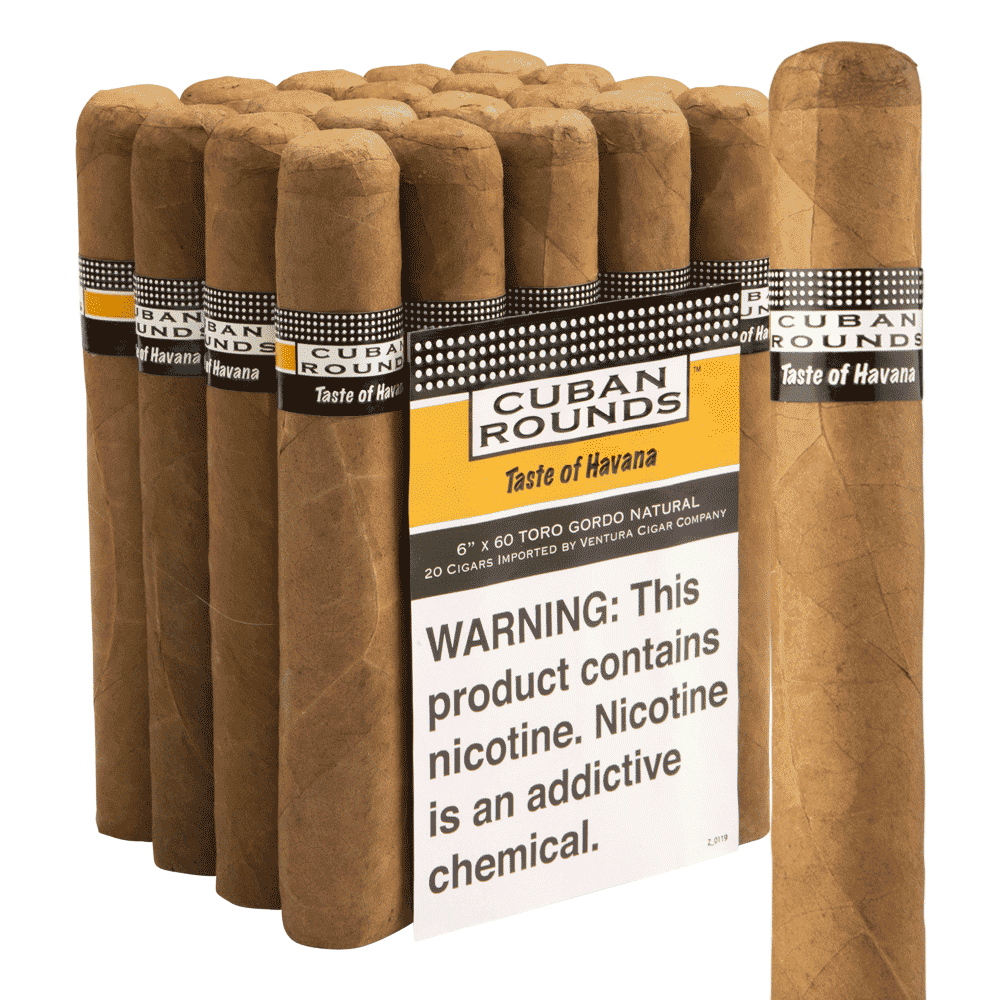 CUBAN Rounds ROBUSTO Natural Cigars - (Price per stick) - Bittchaser