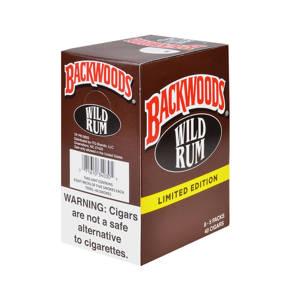 Backwoods Wild Rum (5 pack) - Bittchaser