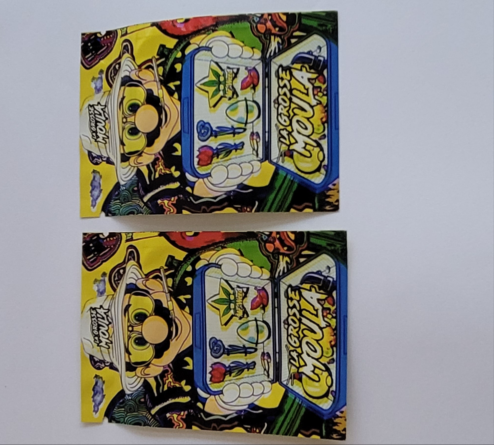 Ukubwa wa Mifuko ya Kuzuia Harufu ya Mylar (7x10cm) - (Kifungu 100pcs)