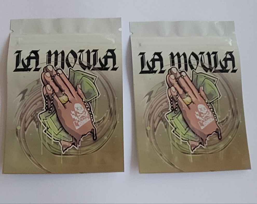 Ukubwa wa Mifuko ya Kuzuia Harufu ya Mylar (7x10cm) - (Kifungu 100pcs)