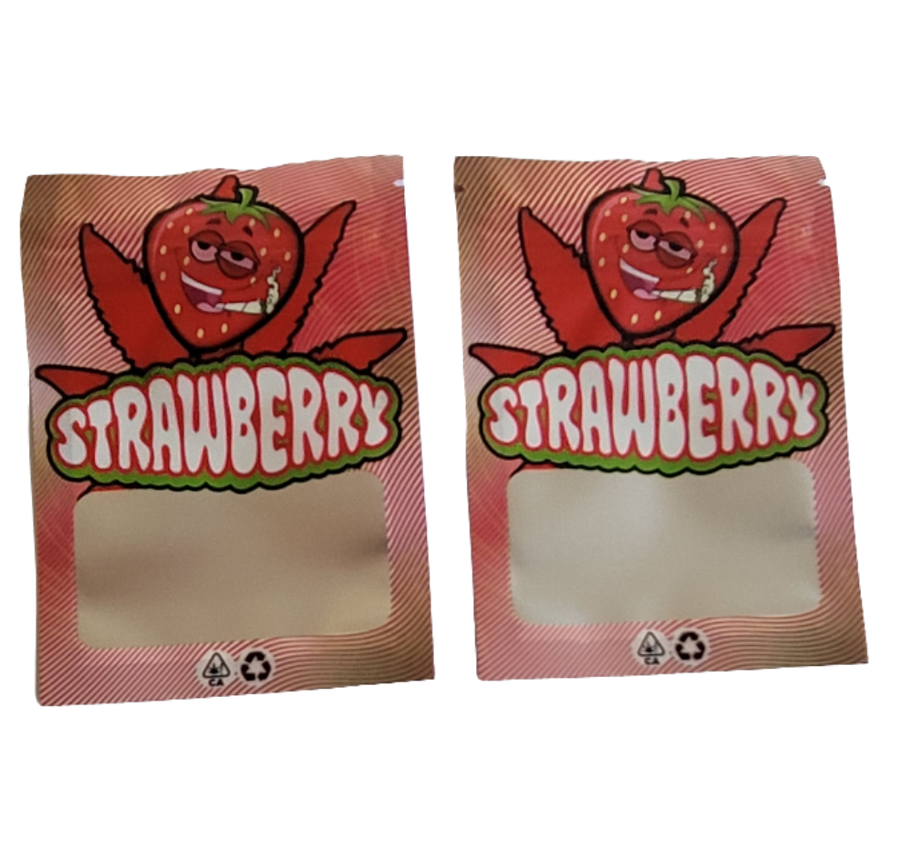 Ukubwa wa Mifuko ya Kuzuia Harufu ya Mylar (7x10cm) - (Kifungu 100pcs)