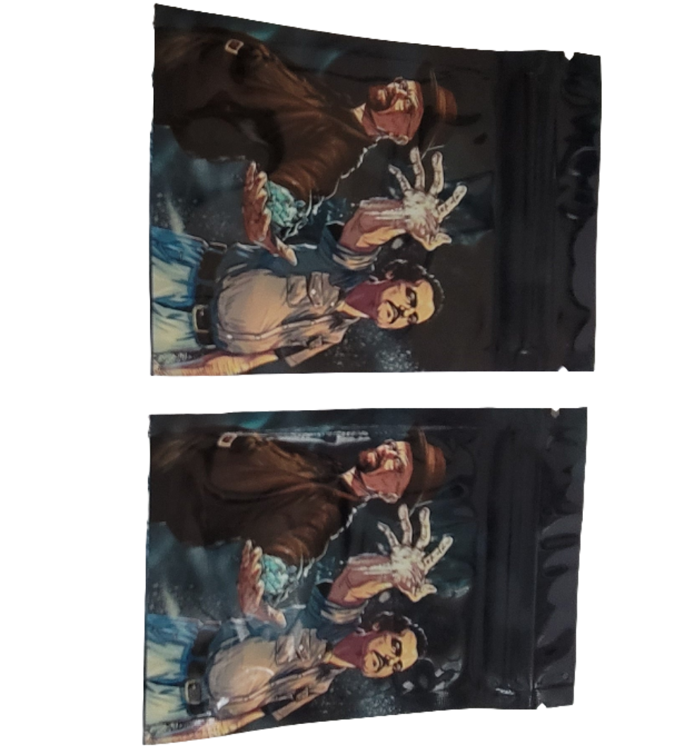 Ukubwa wa Mifuko ya Kuzuia Harufu ya Mylar (7x10cm) - (Kifungu 100pcs)