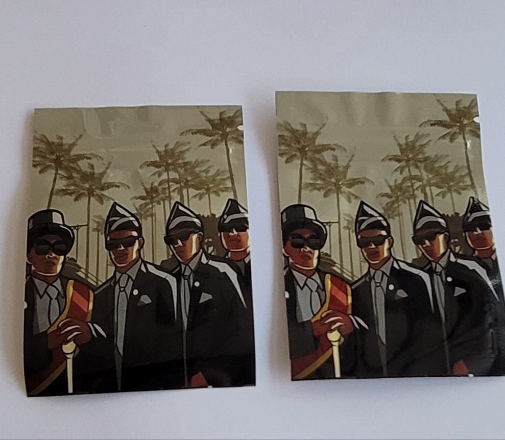 Ukubwa wa Mifuko ya Kuzuia Harufu ya Mylar (7x10cm) - (Kifungu 100pcs)