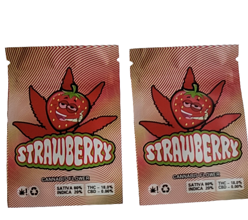 Ukubwa wa Mifuko ya Kuzuia Harufu ya Mylar (7x10cm) - (Kifungu 100pcs)