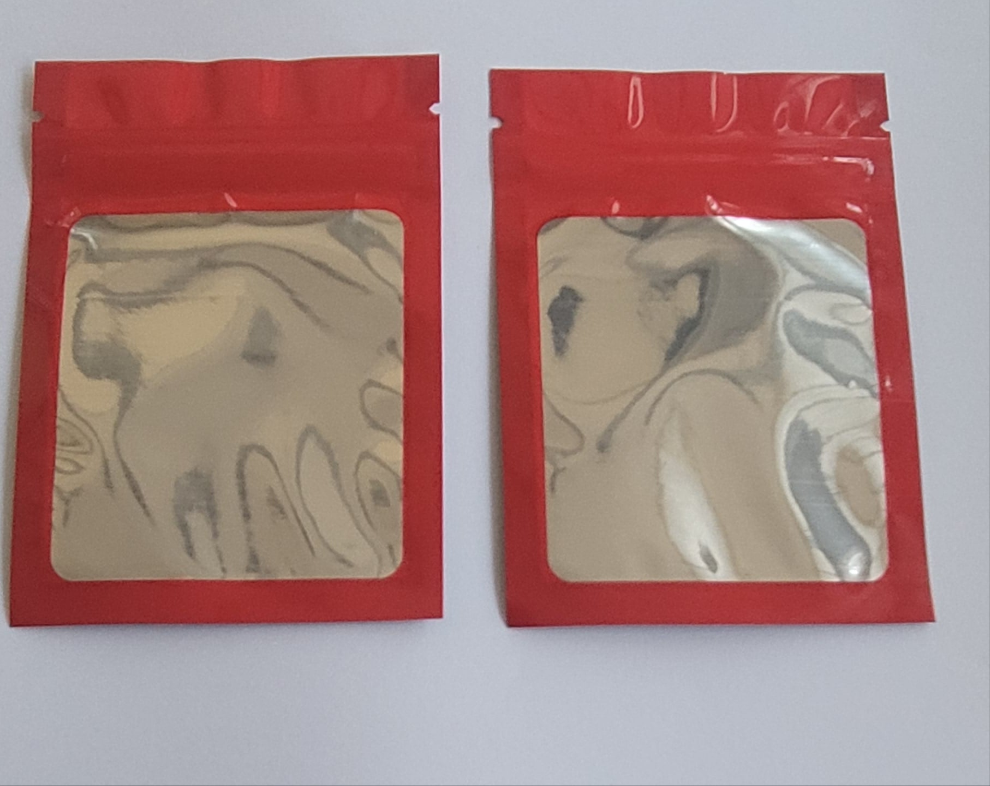 Ukubwa wa Mifuko ya Kuzuia Harufu ya Mylar (7x10cm) - (Kifungu 100pcs)