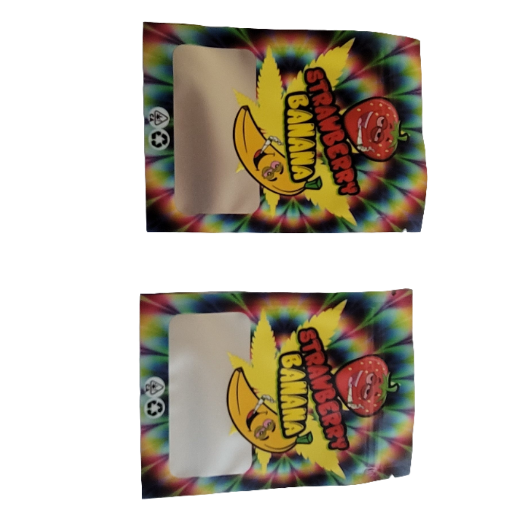 Ukubwa wa Mifuko ya Kuzuia Harufu ya Mylar (7x10cm) - (Kifungu 100pcs)