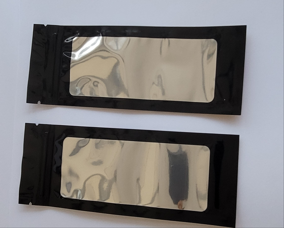 Ukubwa wa Mifuko ya Kuzuia Harufu ya Mylar (7x10cm) - (Kifungu 100pcs)