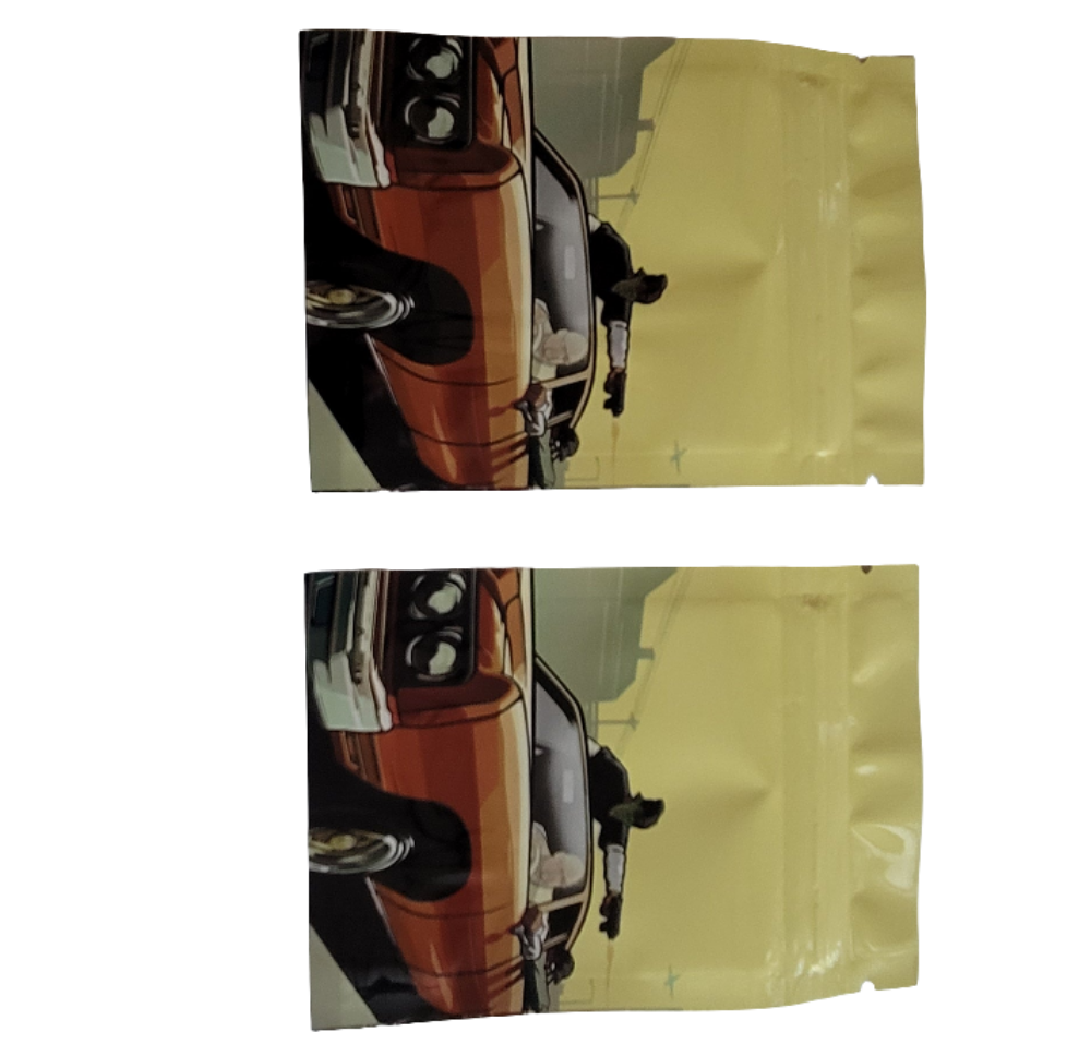 Ukubwa wa Mifuko ya Kuzuia Harufu ya Mylar (7x10cm) - (Kifungu 100pcs)