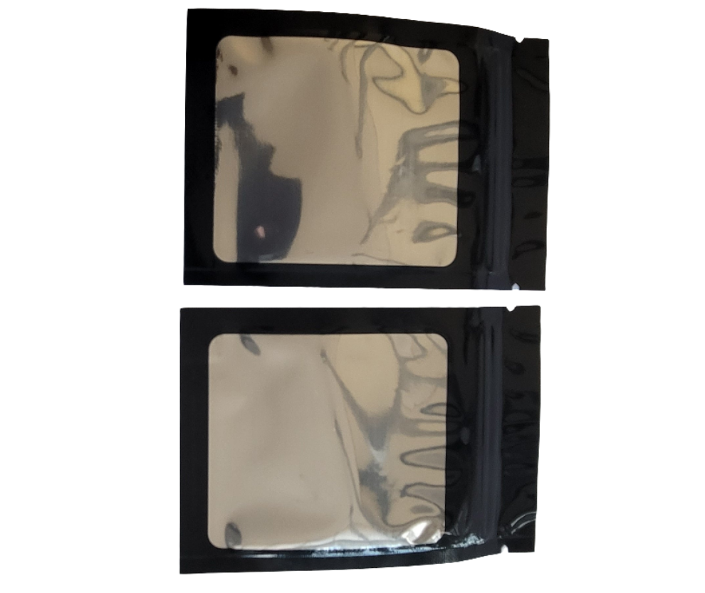 Ukubwa wa Mifuko ya Kuzuia Harufu ya Mylar (7x10cm) - (Kifungu 100pcs)