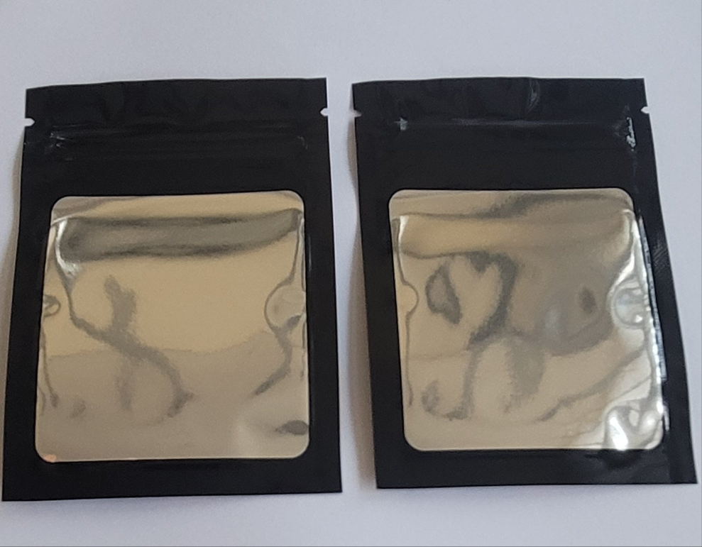 Ukubwa wa Mifuko ya Kuzuia Harufu ya Mylar (7x10cm) - (Kifungu 100pcs)