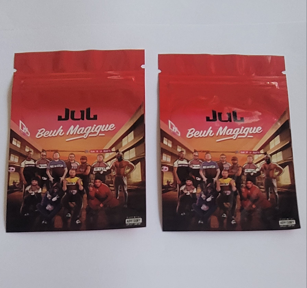 Ukubwa wa Mifuko ya Kuzuia Harufu ya Mylar (7x10cm) - (Kifungu 100pcs)