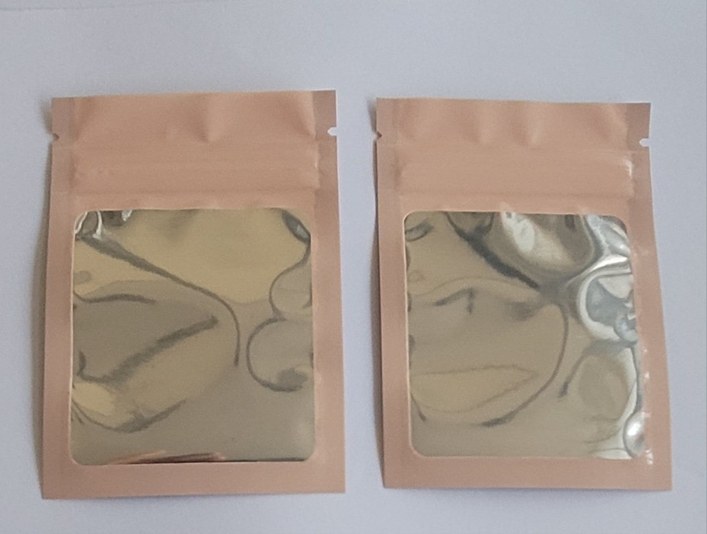 Ukubwa wa Mifuko ya Kuzuia Harufu ya Mylar (7x10cm) - (Kifungu 100pcs)