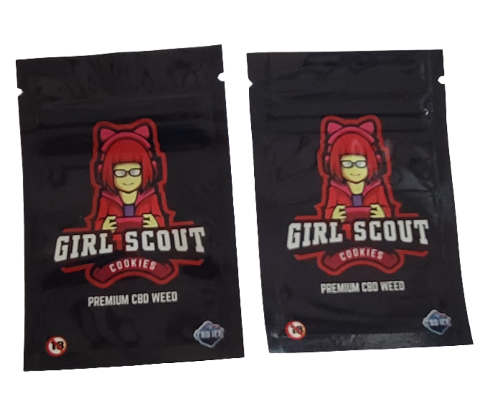 Ukubwa wa Mifuko ya Kuzuia Harufu ya Mylar (7x10cm) - (Kifungu 100pcs)