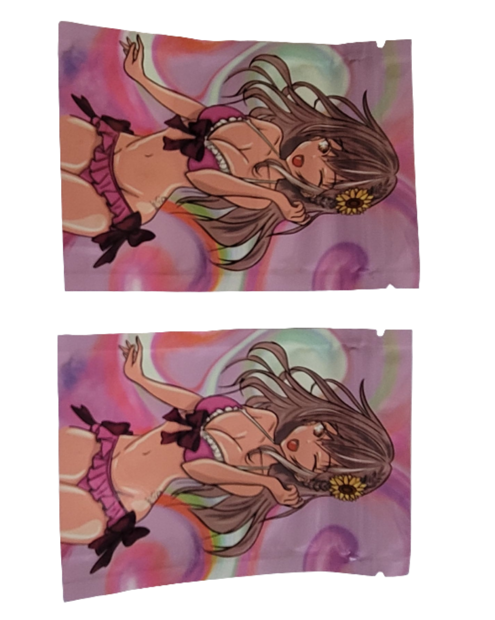 Ukubwa wa Mifuko ya Kuzuia Harufu ya Mylar (7x10cm) - (Kifungu 100pcs)