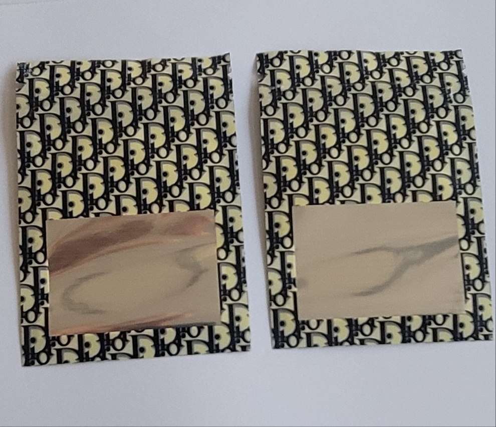 Ukubwa wa Mifuko ya Kuzuia Harufu ya Mylar (7x10cm) - (Kifungu 100pcs)