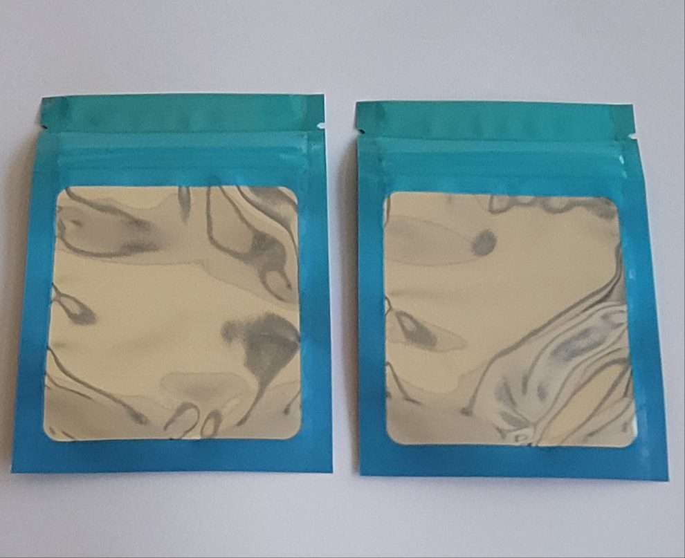 Ukubwa wa Mifuko ya Kuzuia Harufu ya Mylar (7x10cm) - (Kifungu 100pcs)