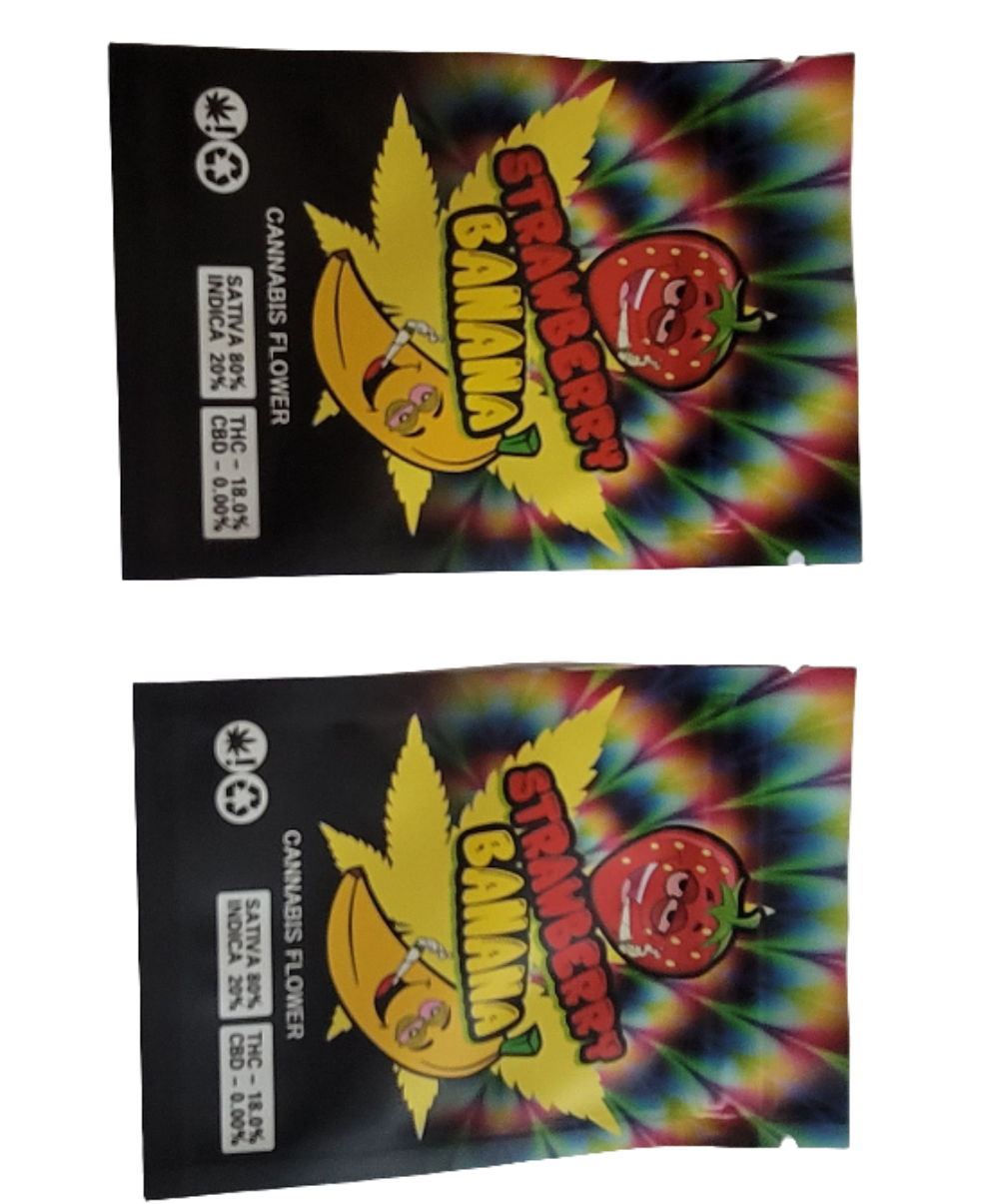 Ukubwa wa Mifuko ya Kuzuia Harufu ya Mylar (7x10cm) - (Kifungu 100pcs)