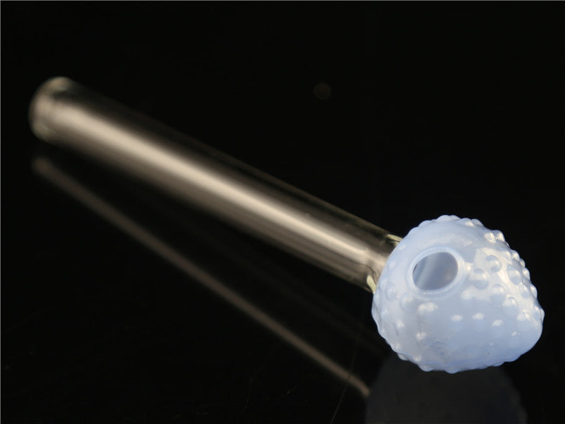 Hippster classic glass smoking pipe with Studs - Bittchaser Smoke Shop