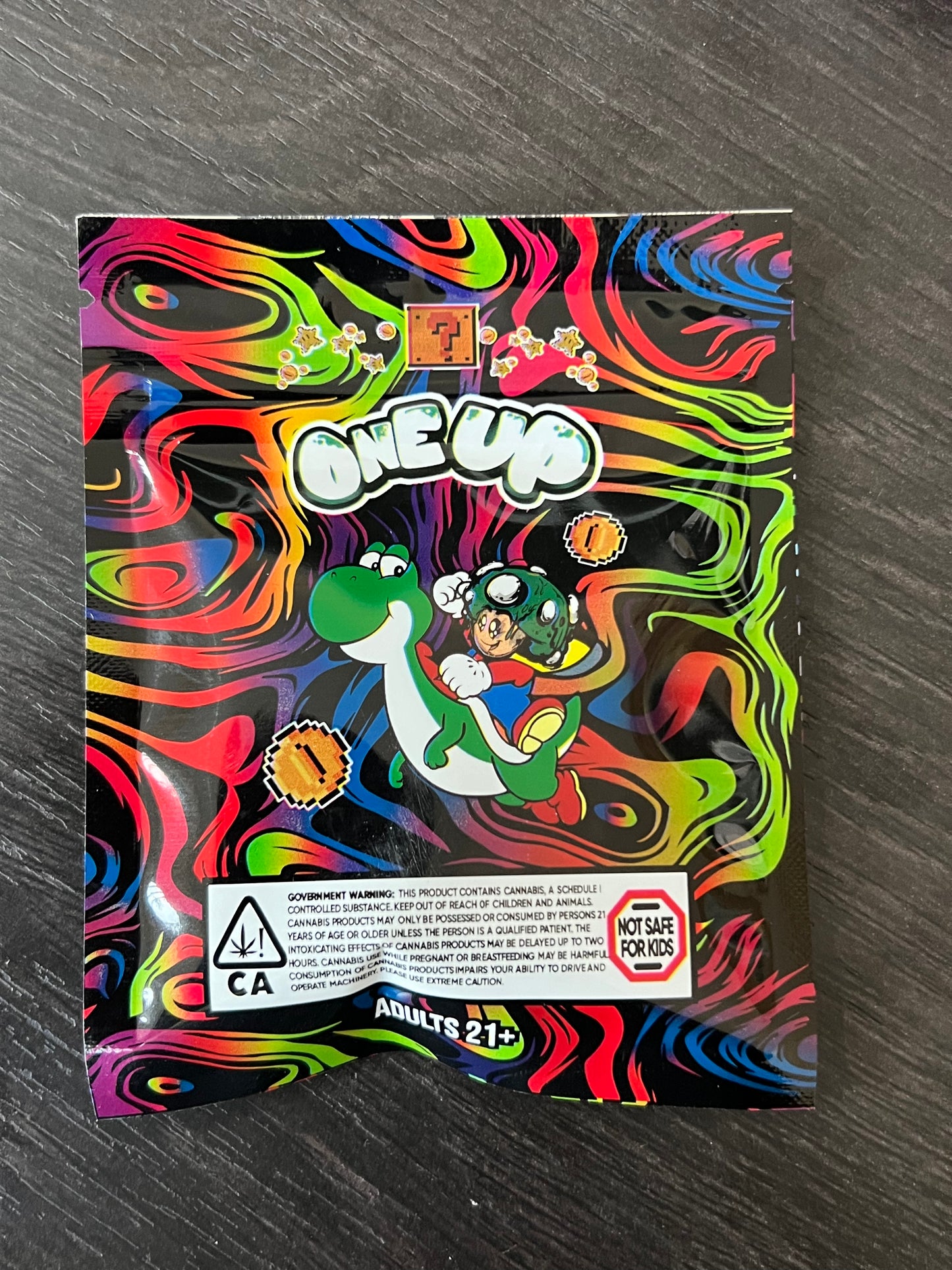 One Up Peachies O's  THCA Gummies- 1000mg THCA - Bittchaser