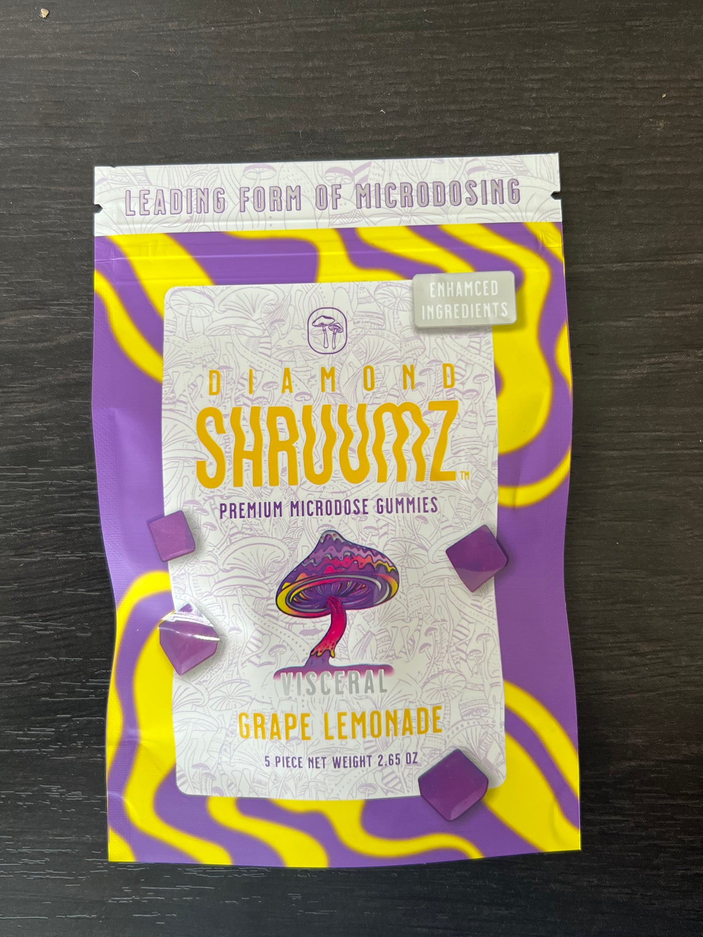 Diamond Shruumz Grape Lemonade – Micro Dose