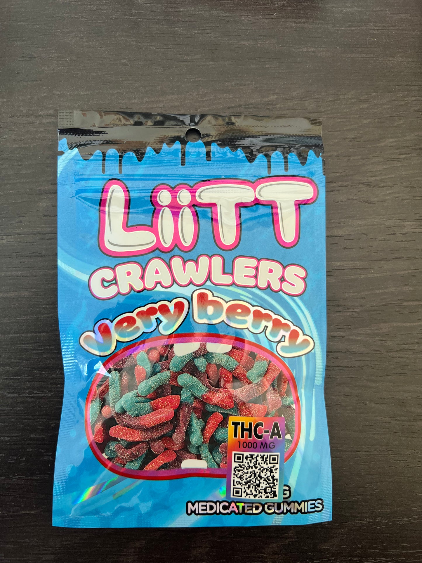 LiiTT Exotics Medicated Gummies - 1000mg THCA