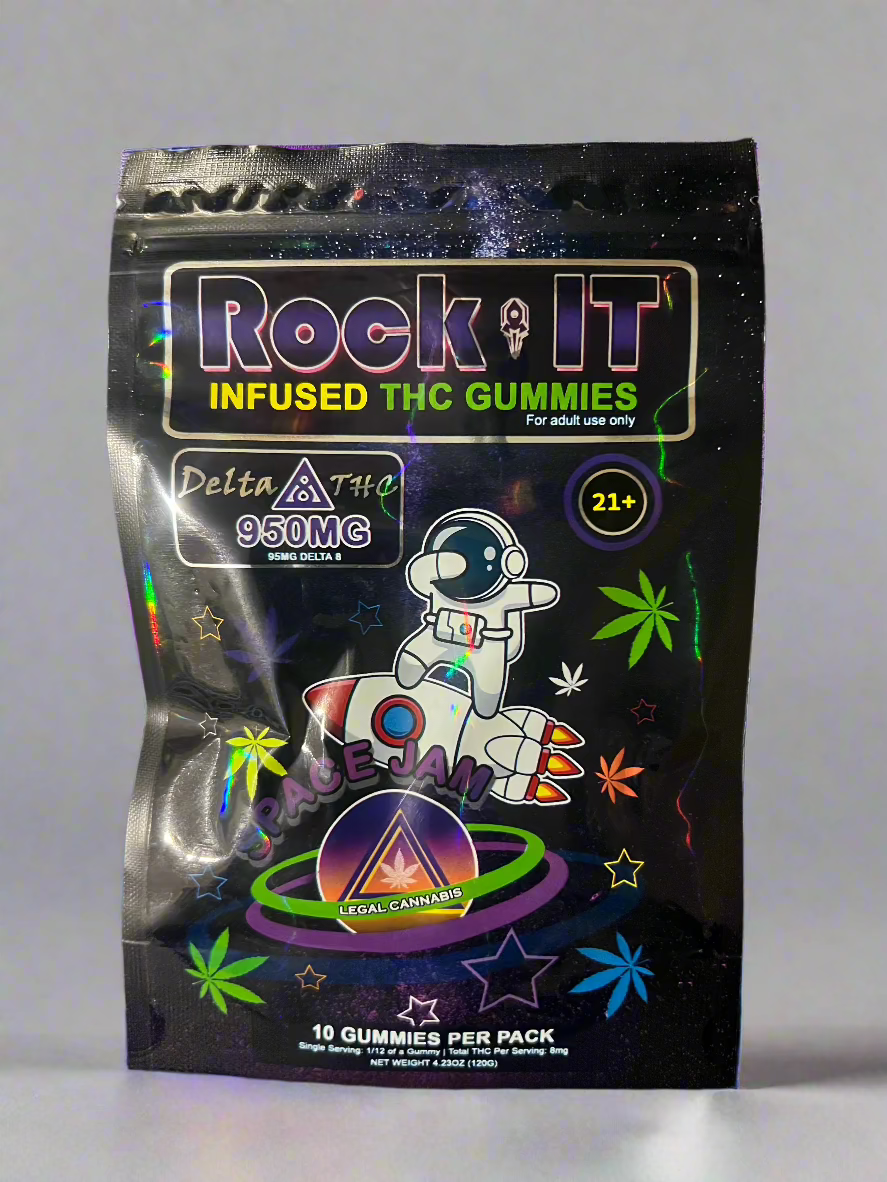 Rock IT Infused THC Gummies - 950mg Delta8 THC