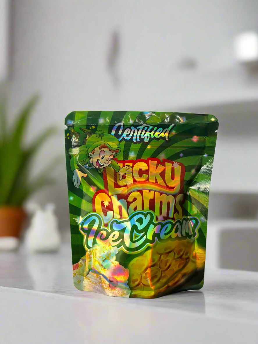 Trap House Exotics Lucky Charms Pineapple Gummies 5000mg THc Blend