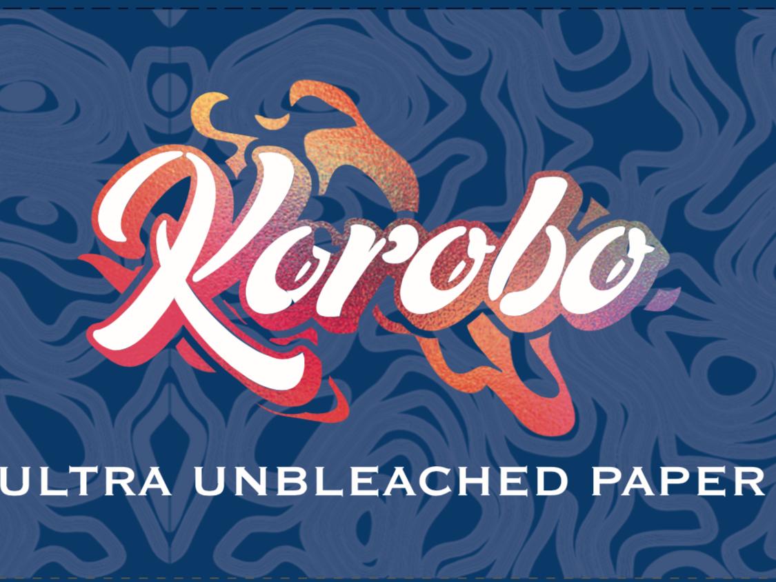 Korobo Blue 1¼ Size 100 Leaves Rolling Papers